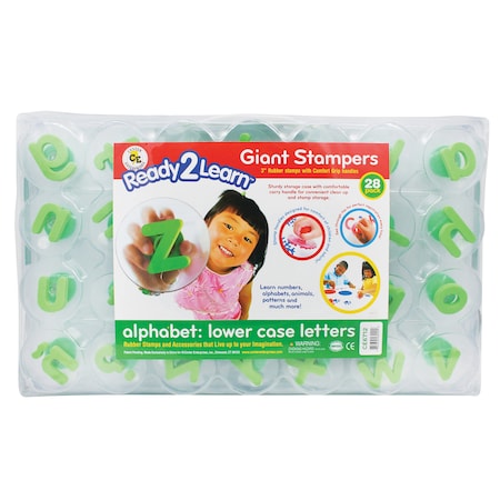 Learning Advantage Giant Stampers, Alphabet, Lowercase, 28 Pieces 6712